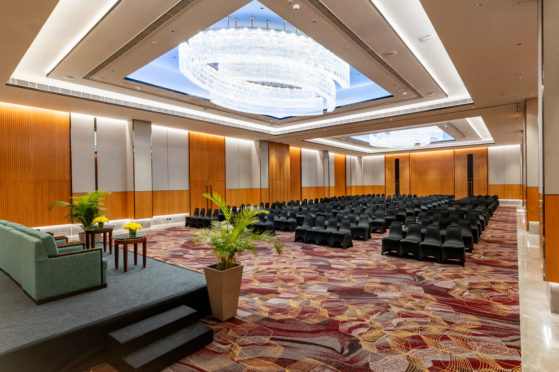 The Grand Ball Room — theatre seating